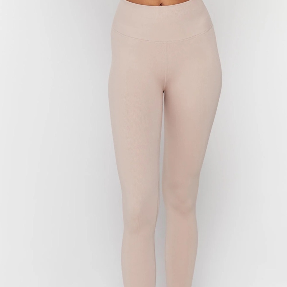 Spiritual Gangster Love Sculpt Seamless Legging - Deep Beige